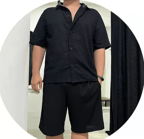 🎁🛒🕘CONJUNTO CAMISERO WAFFLE. 💥🔥👇