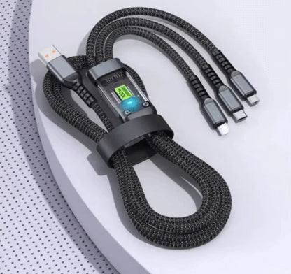 CABLE 3 EN 1 : TIPO C, IPHONE Y V8....! 🕘🎁💥💦