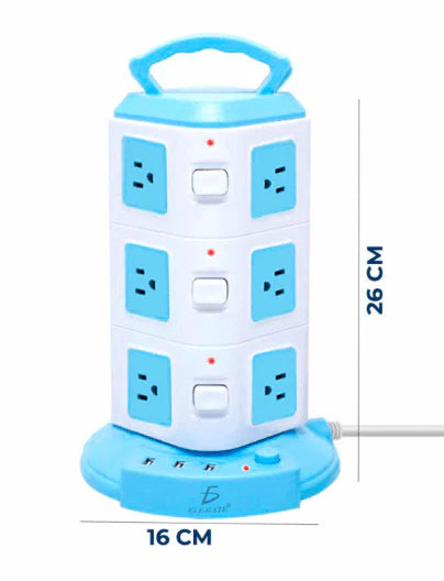 TOMACORRIENTE MULTIFUNCIONAL. 🛒🕙🎁