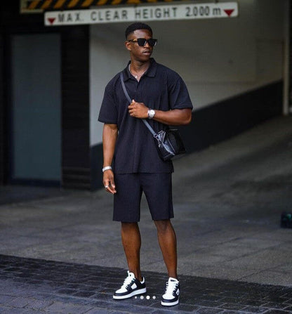 🎁🛒🕘CONJUNTO CAMISERO WAFFLE. 💥🔥👇